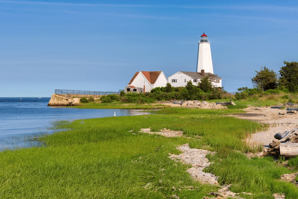 Photo of Lynde Point Lighthouse, Home to Enthralling Connecticut History.